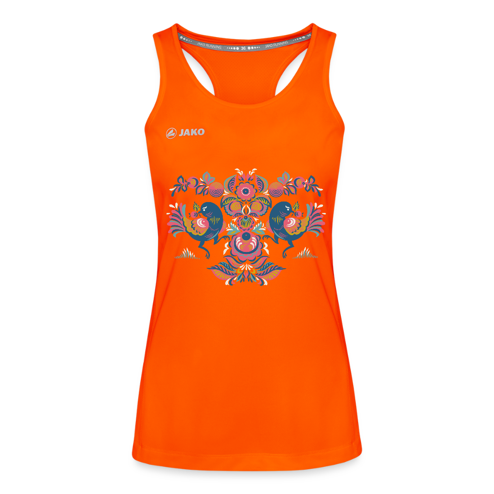 JAKO Vrouwen tanktop Run 2.0 - neonoranje