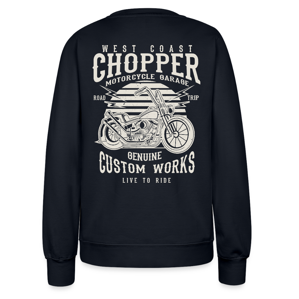 Vrouwen sweatshirt - navy
