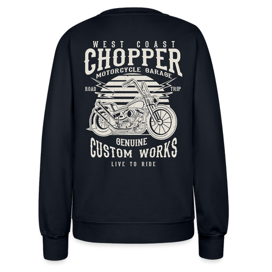 Vrouwen sweatshirt - navy