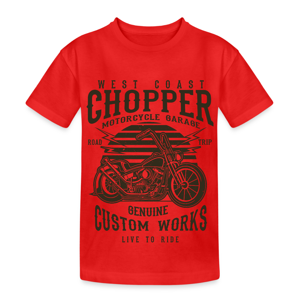 Kinderen Heavy Cotton T-shirt - rood