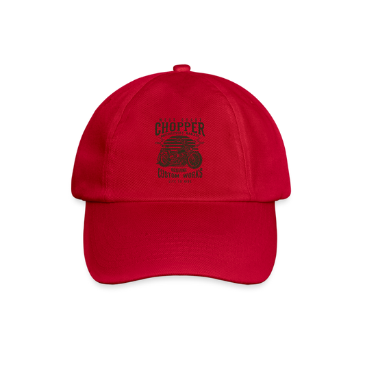 Baseballcap - klassiek rood