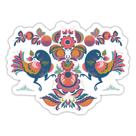 Sticker - mat wit