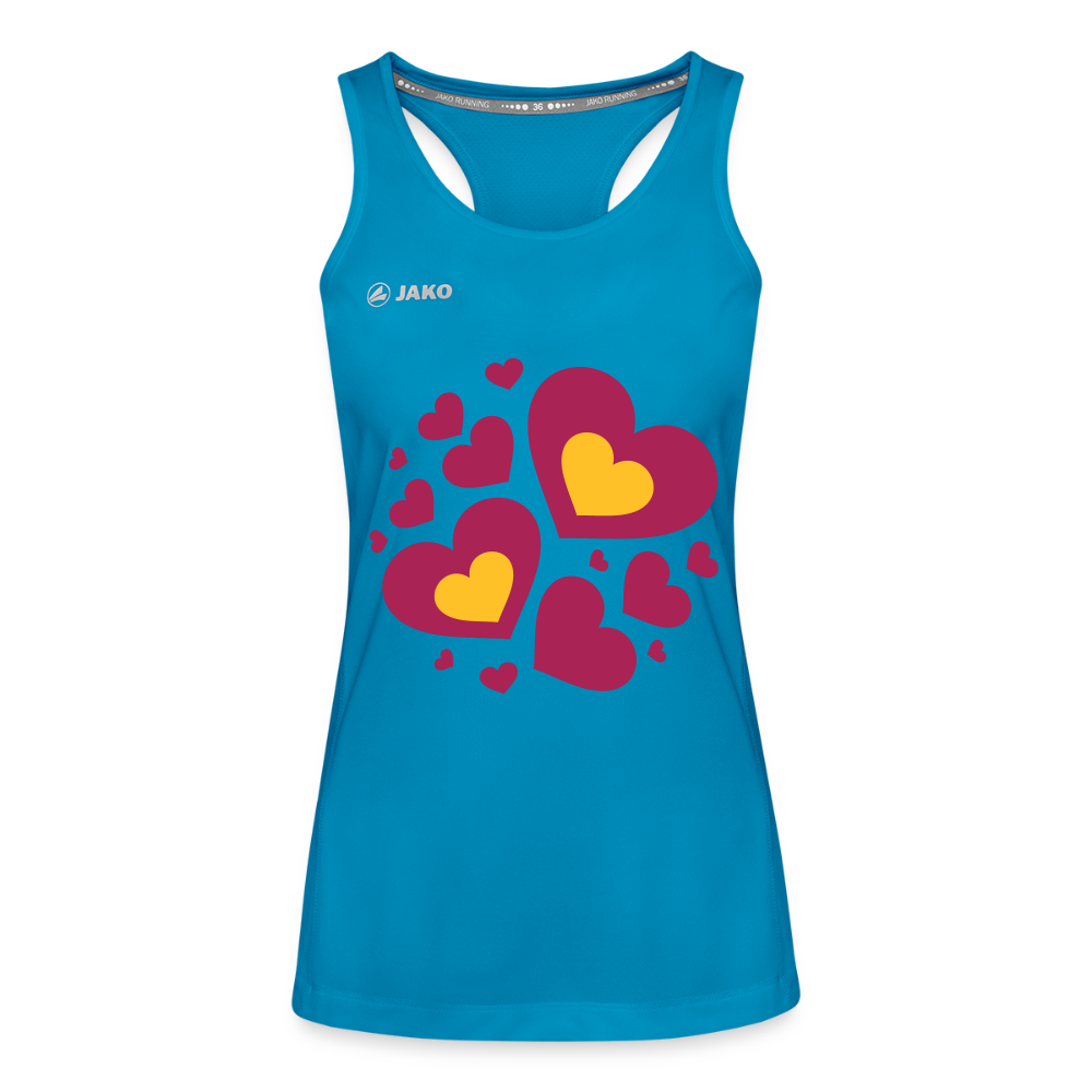 JAKO Vrouwen tanktop Run 2.0 - saffierblauw