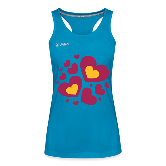 JAKO Vrouwen tanktop Run 2.0 - saffierblauw