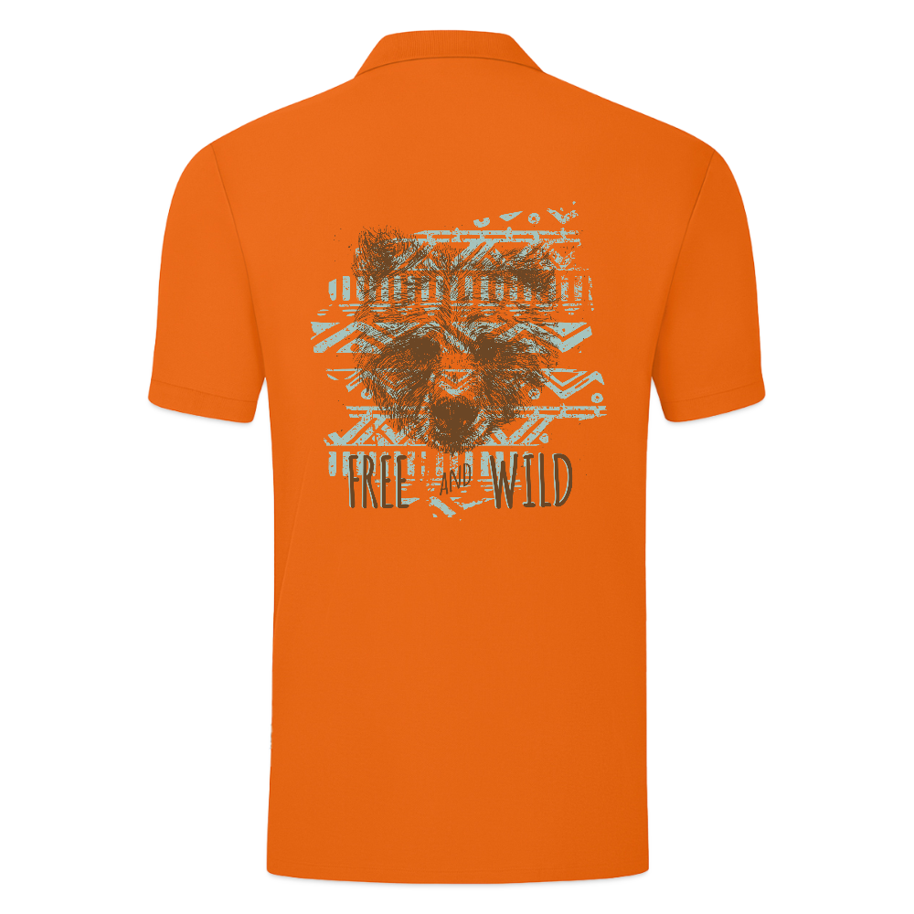 JAKO Teenager polo Organic - neonoranje
