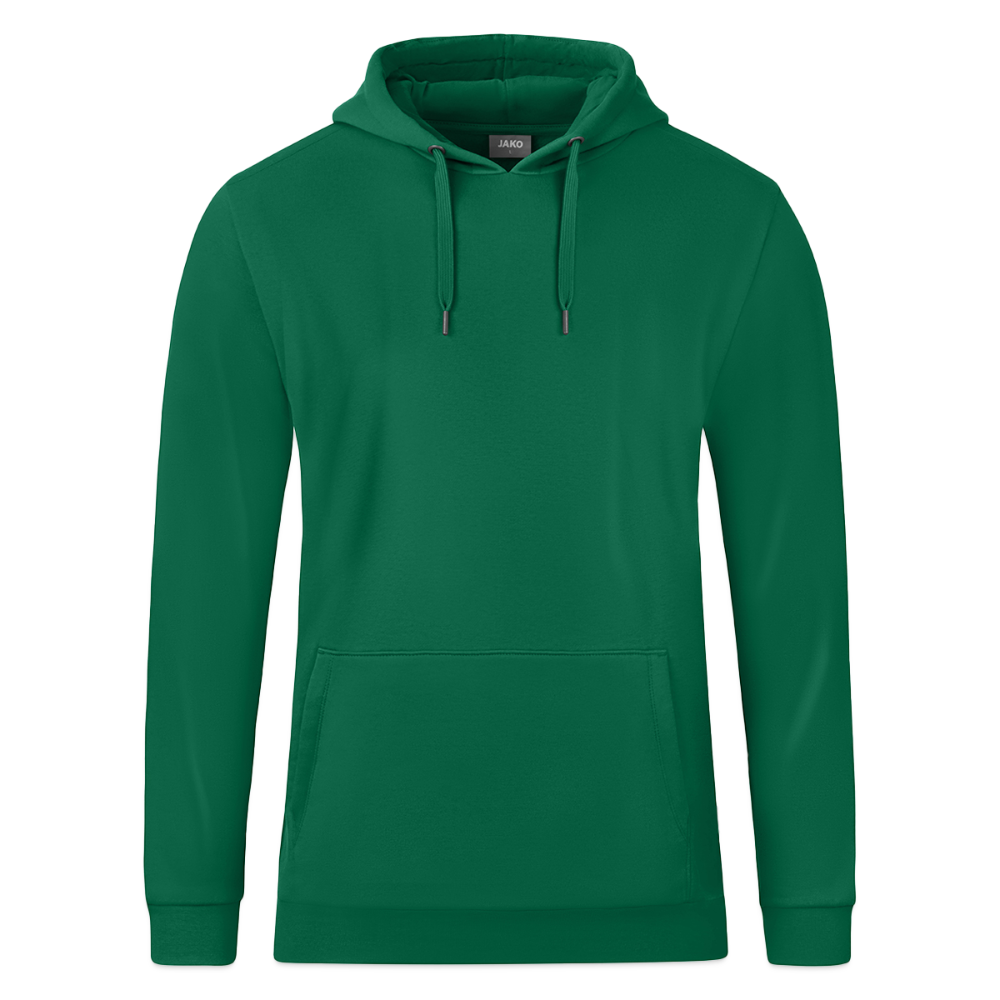 JAKO Hoodie Organic - kelly groen