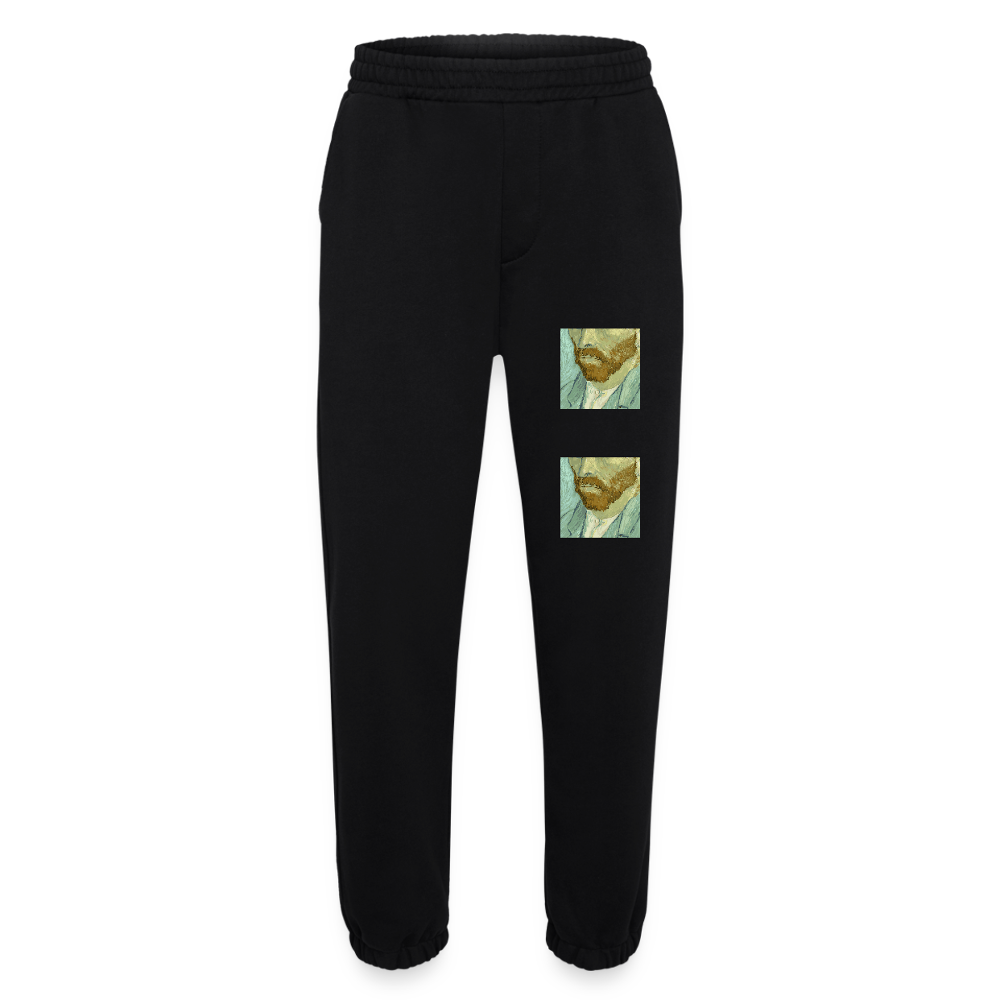 Heavyweight organic joggingbroek made in EU - SOLID BLACK