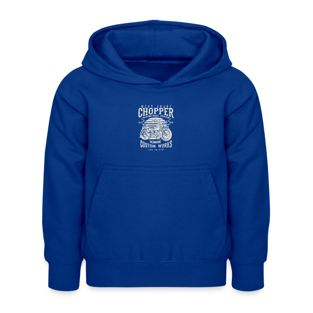 Kinderhoodie - koningsblauw