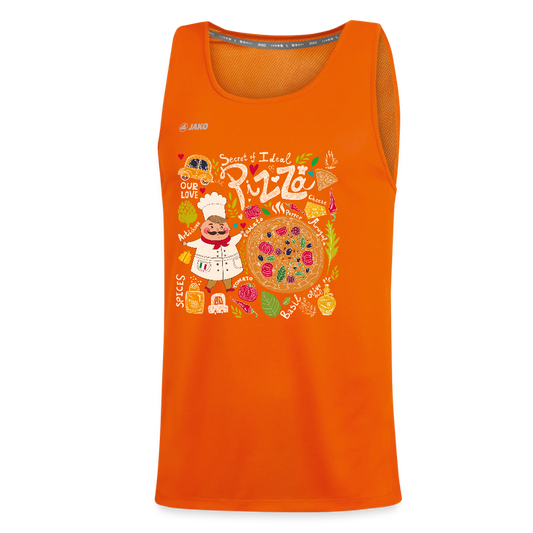 JAKO Teenager tanktop Run 2.0 - neonoranje
