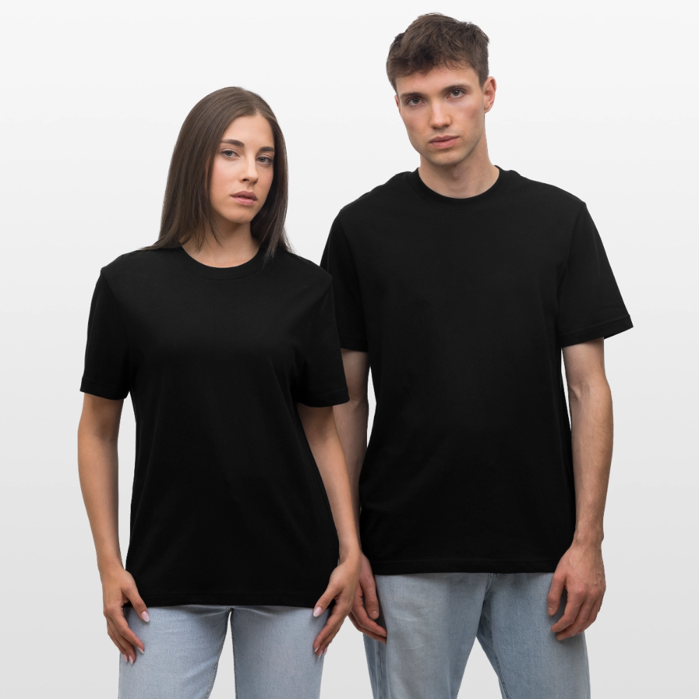 Stanley/Stella Relaxed fit uniseks bio-T-shirt Sparker - zwart