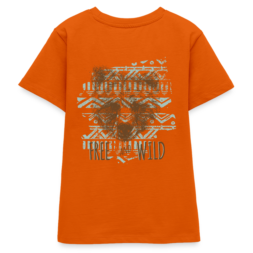 Teenager Premium T-shirt - oranje 