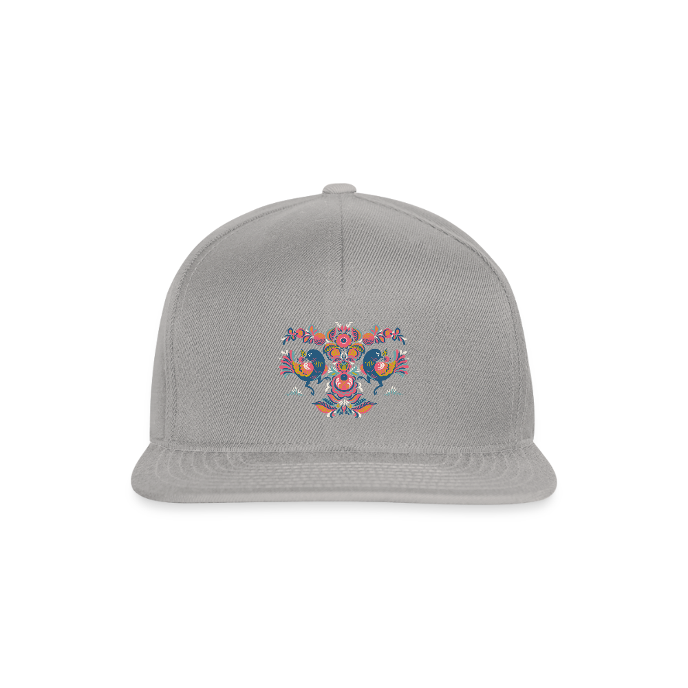 Snapback cap - grafietgrijs/grafietgrijs
