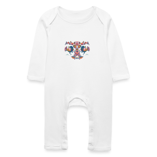 Baby bio kruippakje - wit