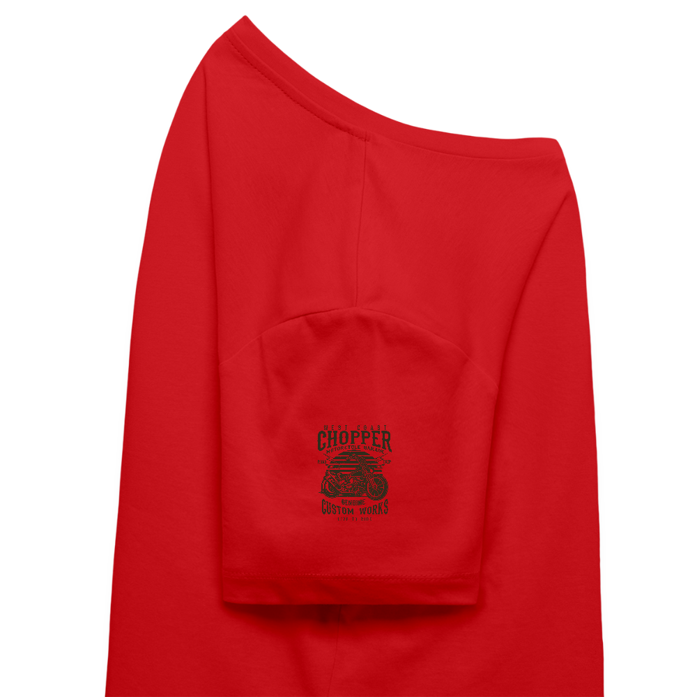 Stanley/Stella Relaxed vrouwen bio-T-shirt met ronde hals SERENA - rood