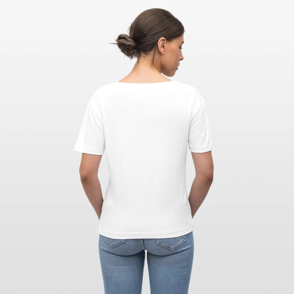 Stanley/Stella Relaxed vrouwen bio-T-shirt met ronde hals SERENA - wit