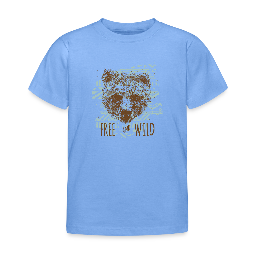 Kinderen T-shirt - hemelsblauw