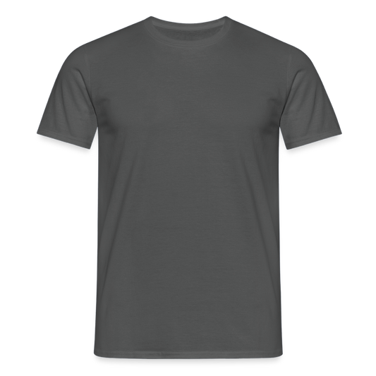 Mannen T-shirt - houtskool