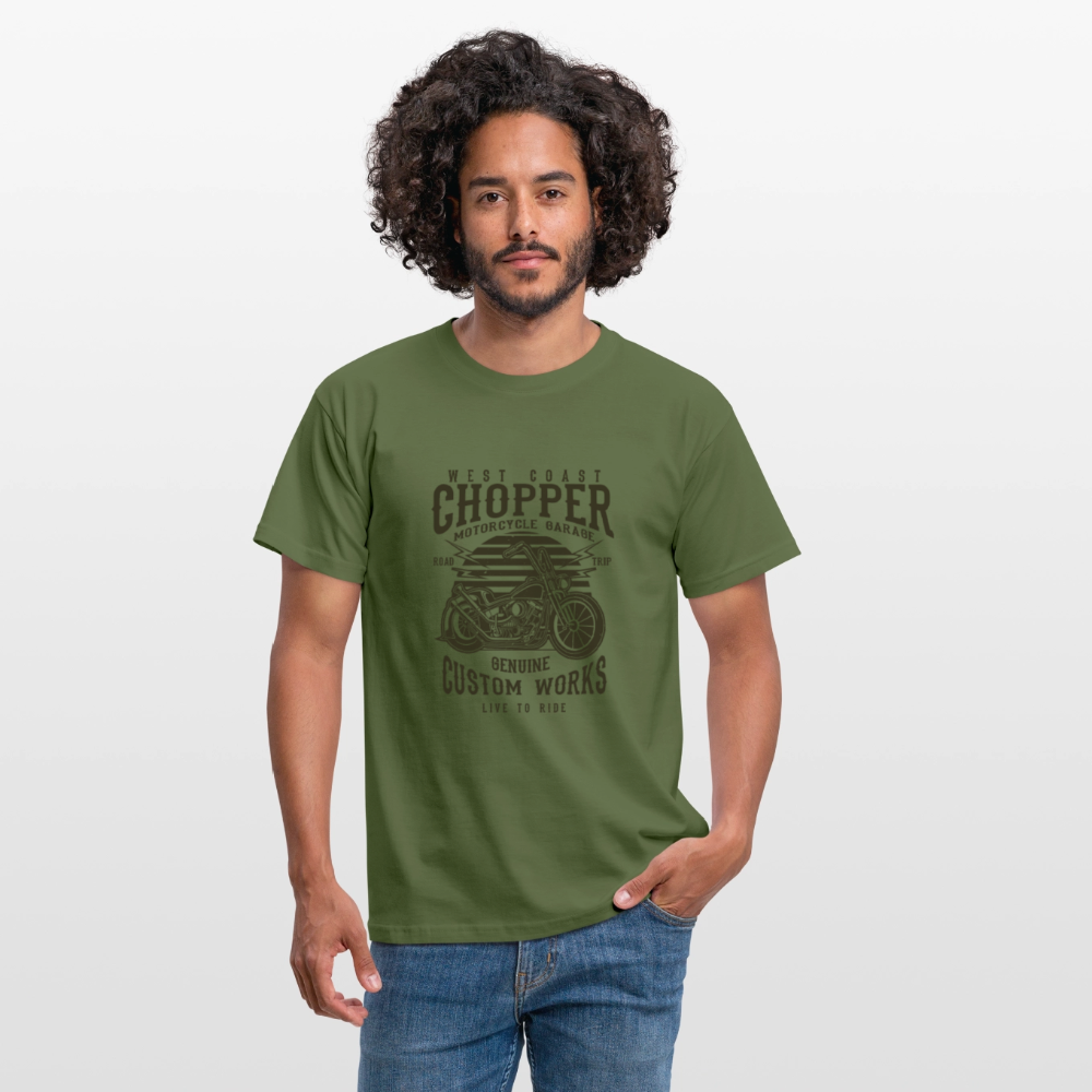 Mannen T-shirt - militairgroen