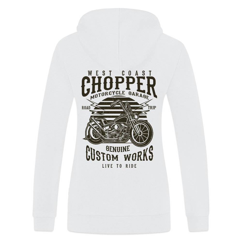 JAKO Vrouwen ziphoodie Organic - wit