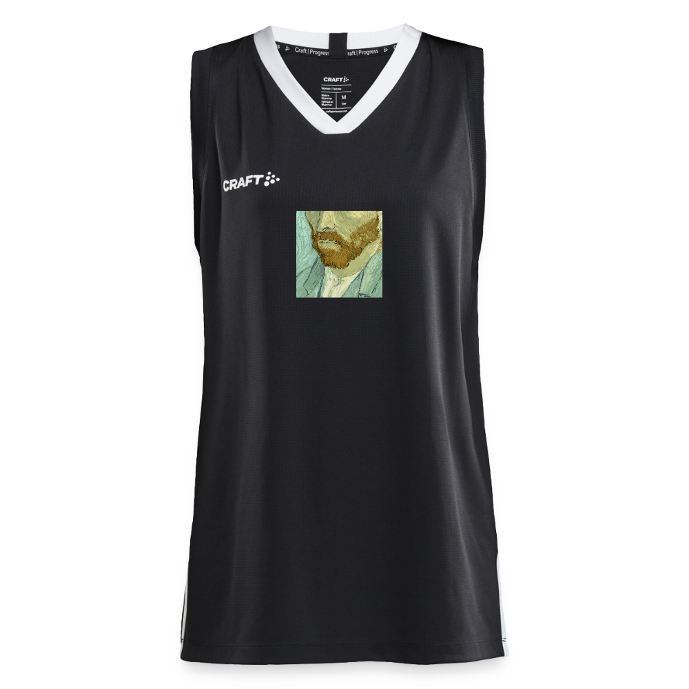 CRAFT Progress vrouwen basketbalshirt - zwart