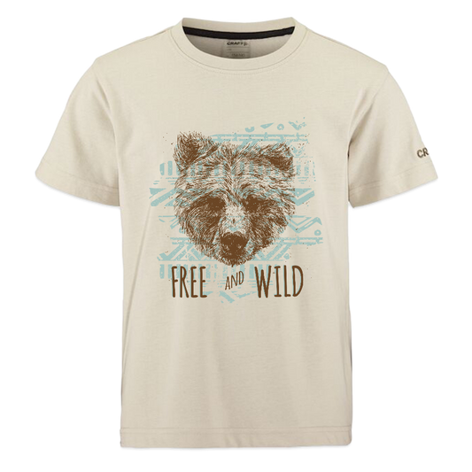 CRAFT Community 2.0 kinder-T-shirt - beige