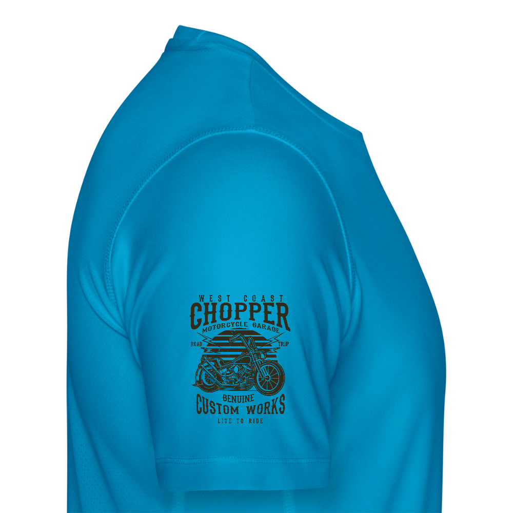 JAKO Mannen T-shirt Run 2.0 - saffierblauw