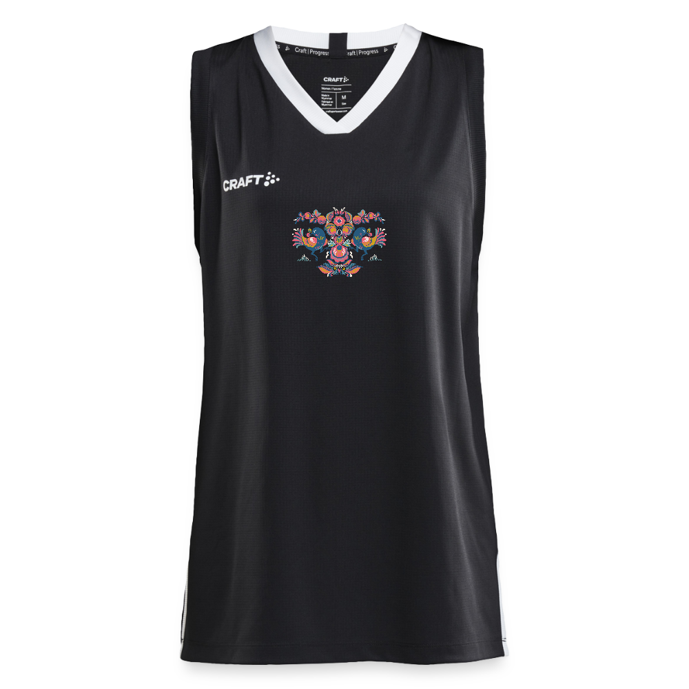 CRAFT Progress vrouwen basketbalshirt - zwart