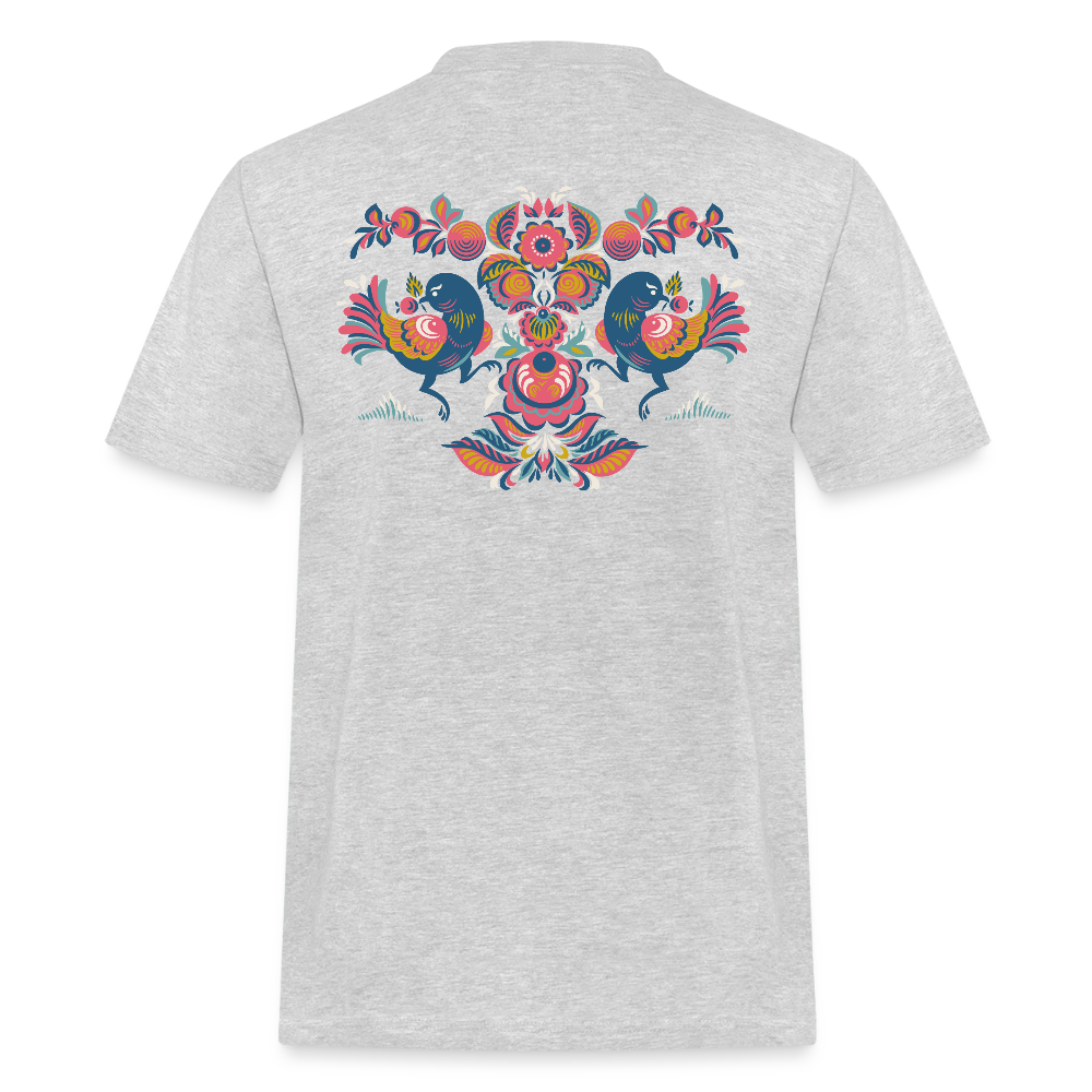 Mannen Workwear T-shirt - grijs gemêleerd