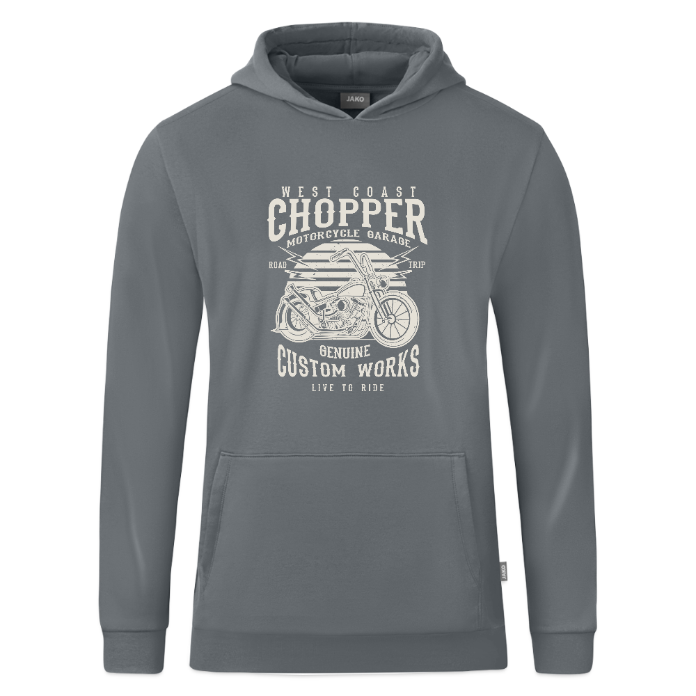 JAKO Teenager hoodie Organic - grijs