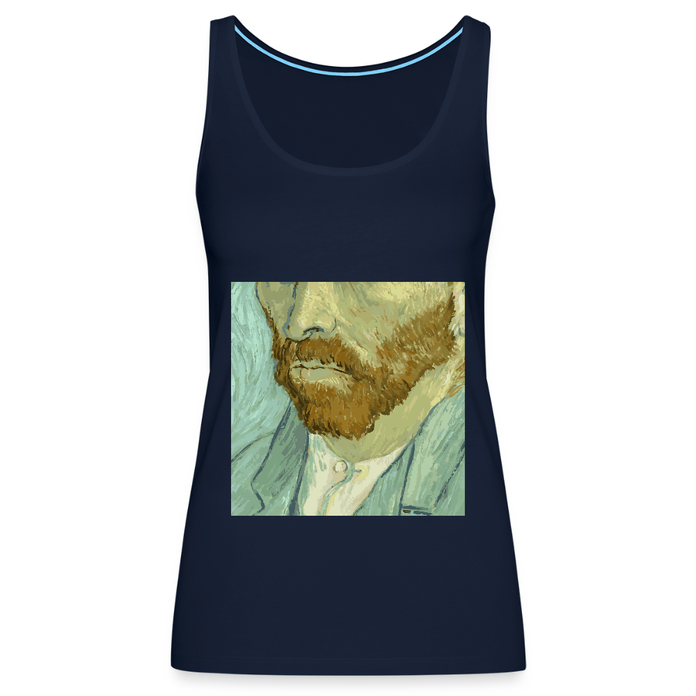 Vrouwen Premium tank top - navy