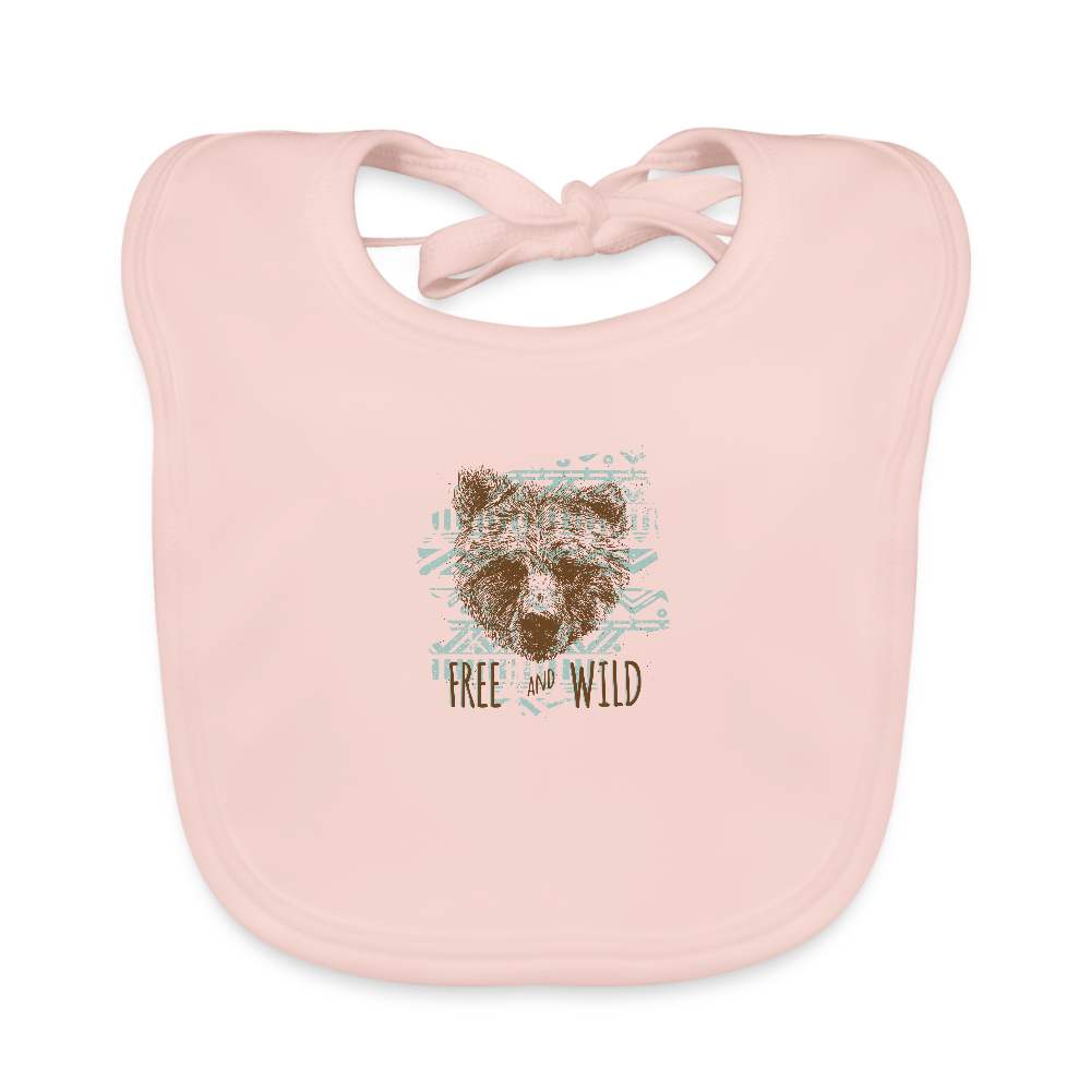 Bio-slabbetje voor baby's - roze