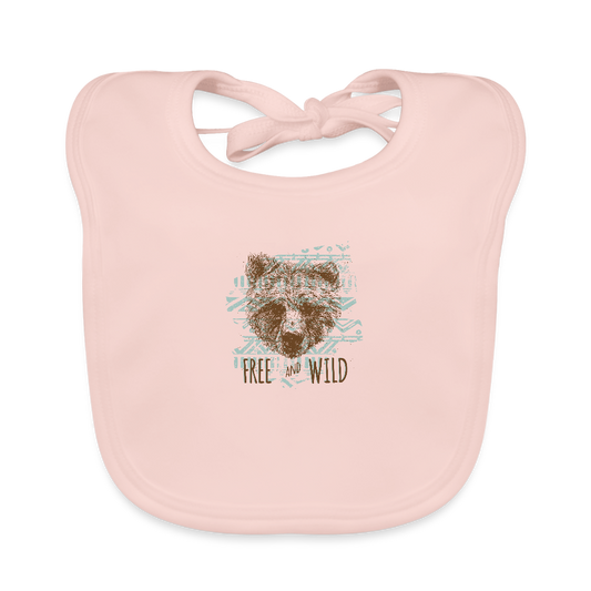Bio-slabbetje voor baby's - roze