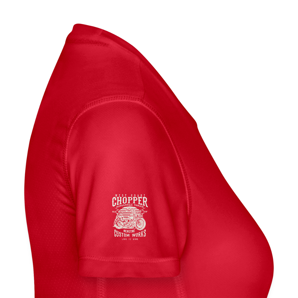 JAKO Vrouwen T-shirt Run 2.0 - rood