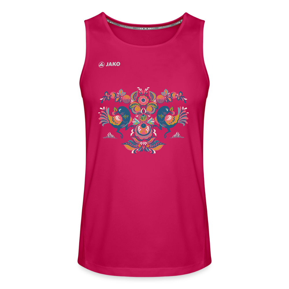 JAKO Mannen tanktop Run 2.0 - donker roze