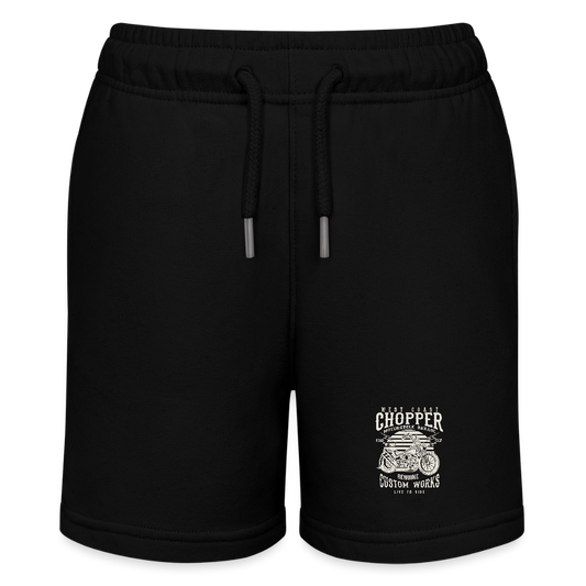 Stanley/Stella teenager bio-joggingshorts MINI BOLTER - zwart