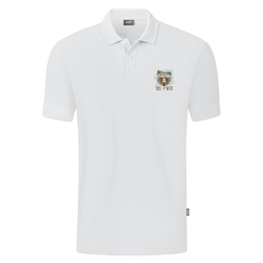 JAKO Mannen Polo Organic - wit