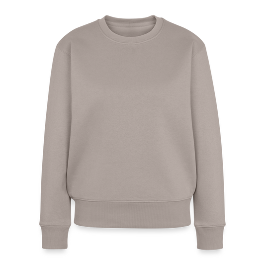 Vrouwen premium sweater - taupe