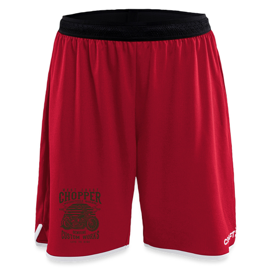 CRAFT Progress vrouwen basketbalshorts - donkerrood