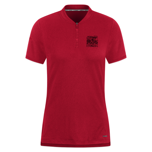 JAKO Vrouwen poloshirt Pro Casual - donkerrood