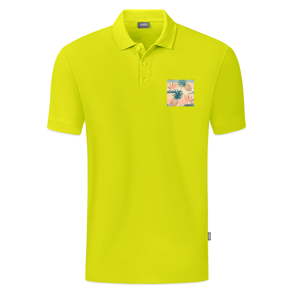 JAKO Teenager polo Organic - limegroen