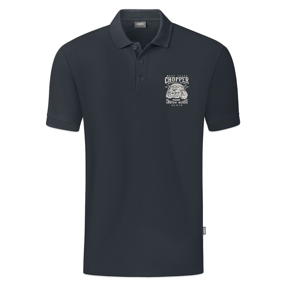 JAKO Teenager polo Organic - houtskool