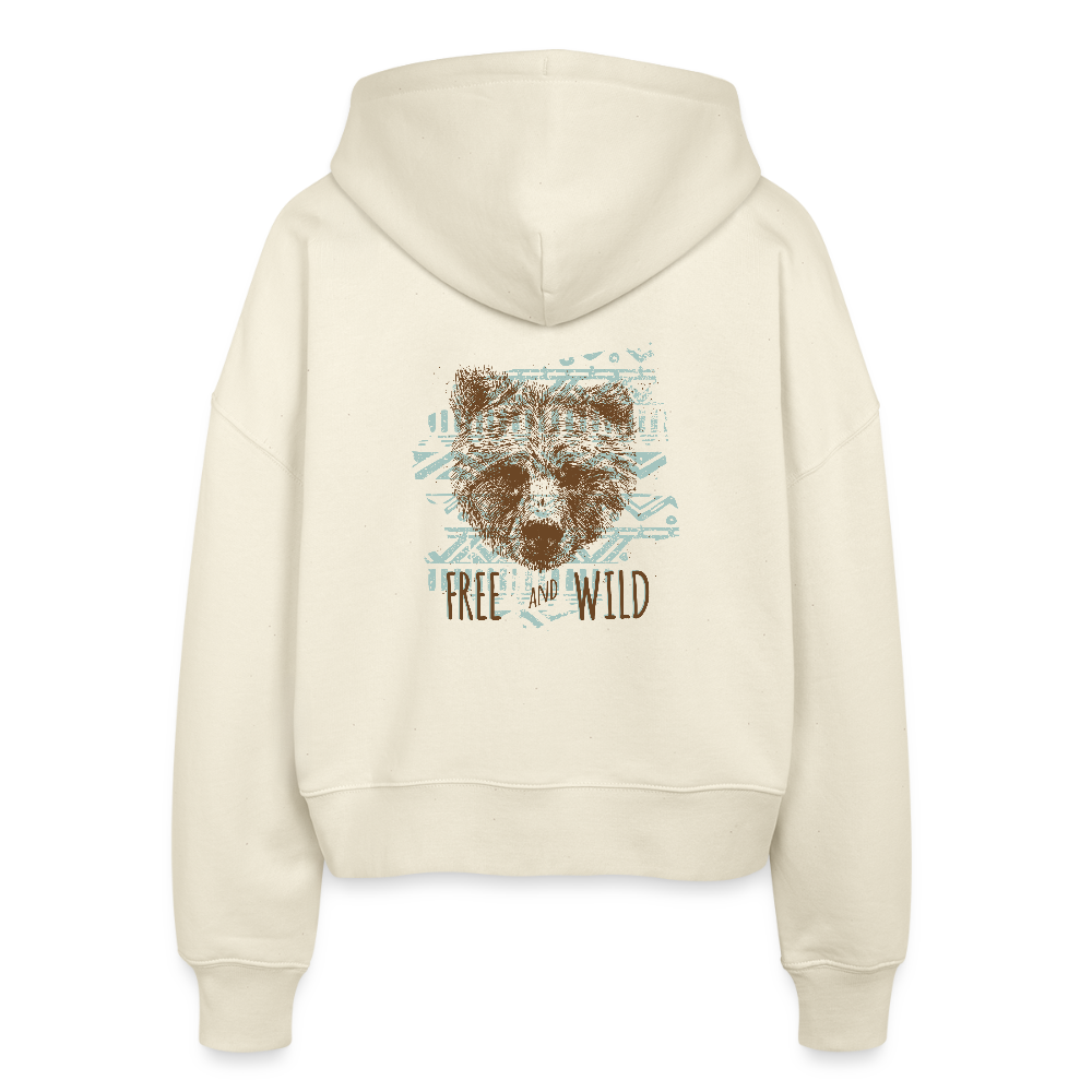 Stanley/Stella Vrouwen bio-ziphoodie Ida - witgrijs