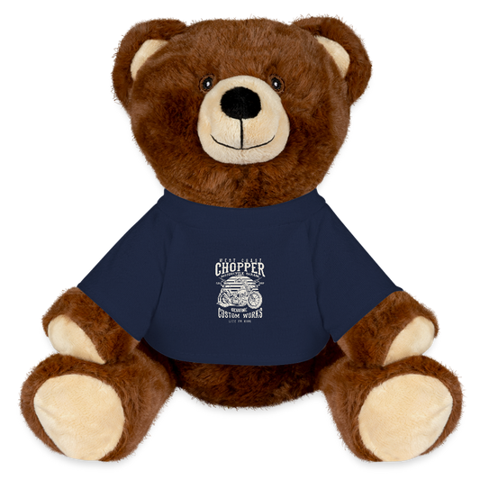 MiniFeet® RecycelBär® bruin - navy