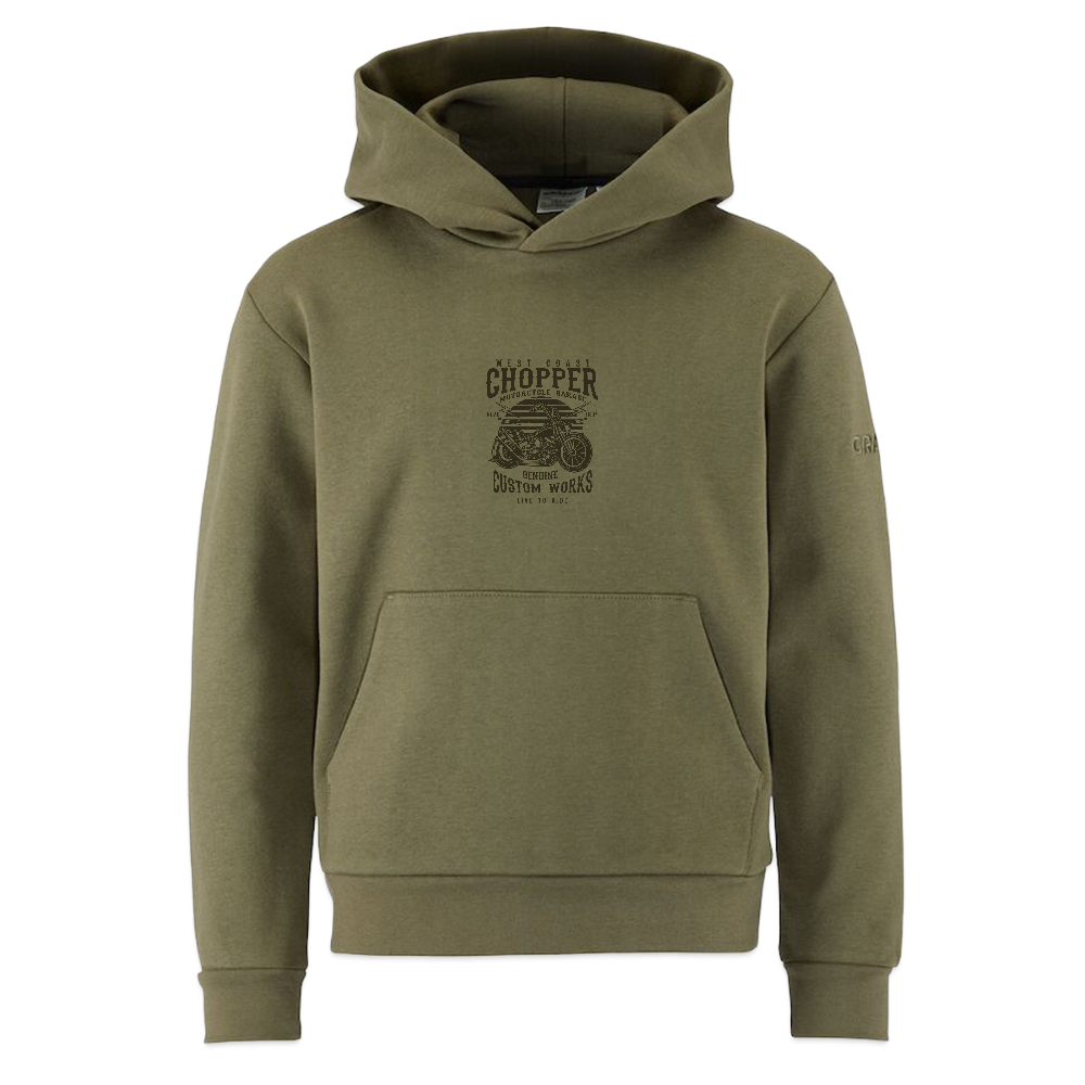 CRAFT Community 2.0 kinderhoodie - mosgroen