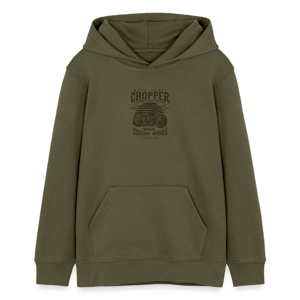 Stanley/Stella Tiener bio-hoodie Mini Cruiser - kaki