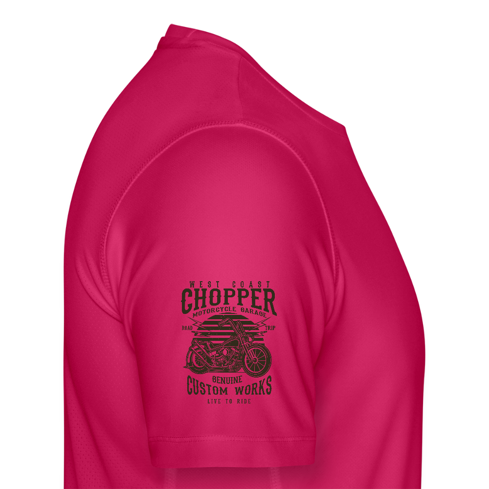 JAKO Mannen T-shirt Run 2.0 - donker roze