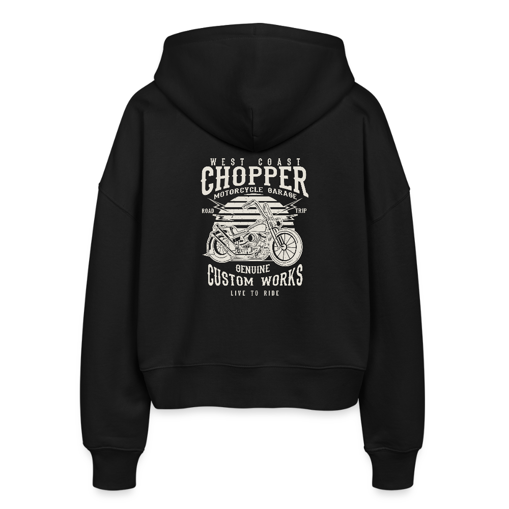 Stanley/Stella Vrouwen bio-ziphoodie Ida - zwart