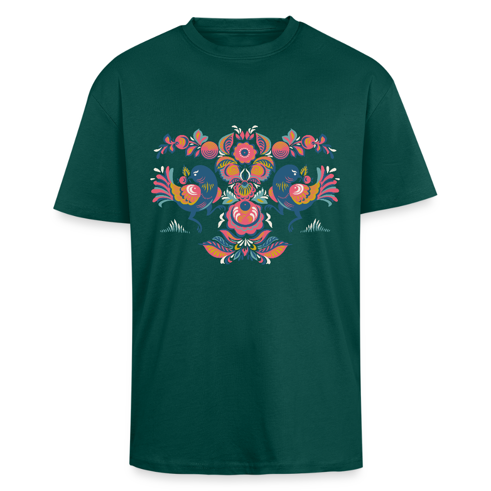 Dik oversized T-shirt - hunter green