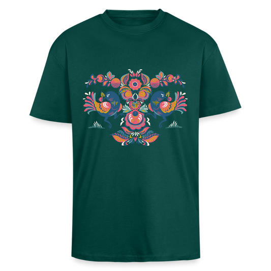 Dik oversized T-shirt - hunter green