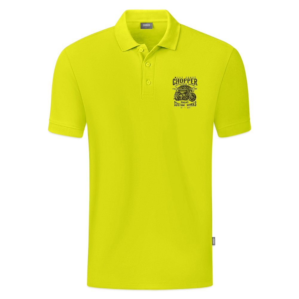 JAKO Teenager polo Organic - limegroen